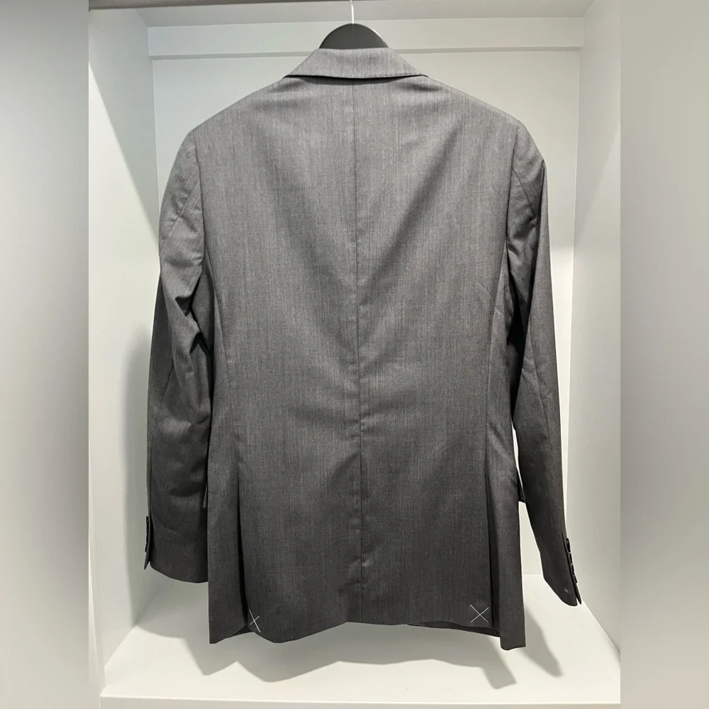 J. Crew Ludlow Slim-fit Suit Jacket Double Vent Loro Piana Wool Charcoal 36R NEW